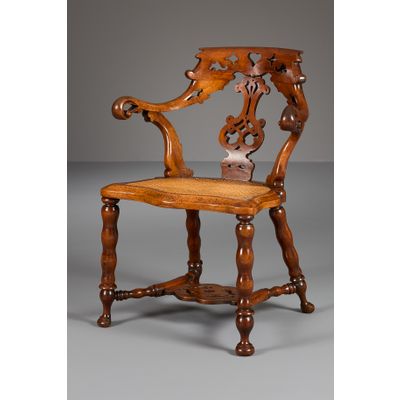 Brasilian Portuguese-Colonial Louis XV armchair