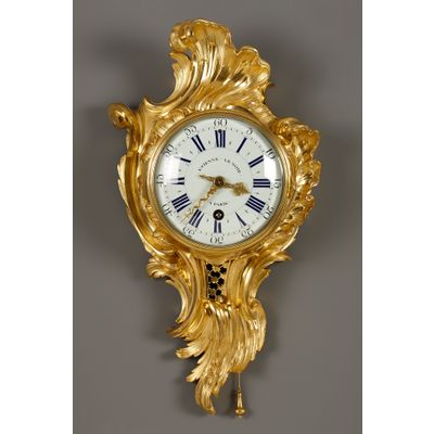 French Louis XV Cartel d’Alcove, Etienne Le Noir