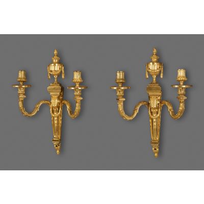 Pair of French Louix XVI Wall Sconces