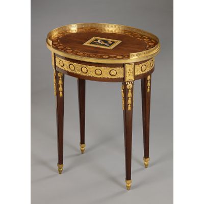 Russian Oval Table, presumably Saint Petersburg