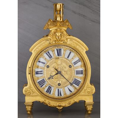 French Régence Pendule de Cartonnier