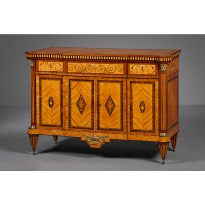 Dutch Louis XVI Klapbuffet