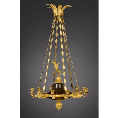 Franse Empire twaalflichts discuskroon