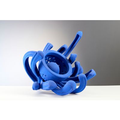 Barbara Nanning, unique ceramic sculpture, 'Hydras', 1997.