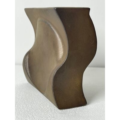 Jan van der Vaart, Bronze glazed stoneware