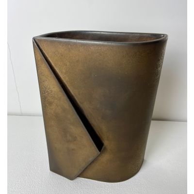 Bronze-glazed stoneware