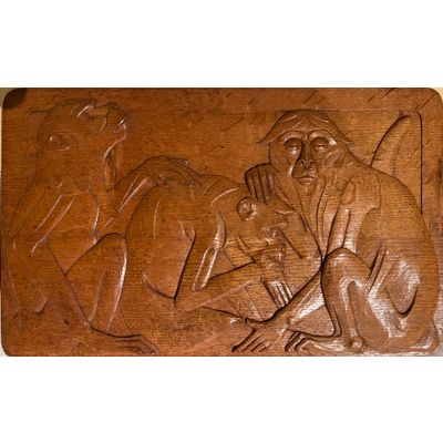 Johan Coenraad Altorf (1876-1955), 'ziek aapje' ca. 1935