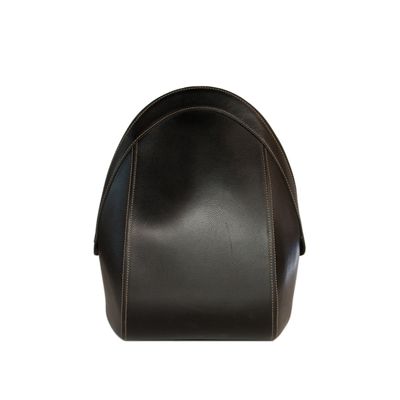 Delvaux Black Leather Backpack