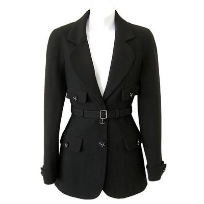 Chanel Black Wool Jacket