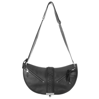 Christian Dior ‘Admit It’ Black Leather Hobo Shoulder Bag