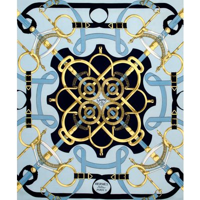 Hermès Carré 'Eperon D'or'