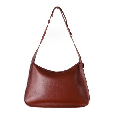 Delvaux Pensée Schoudertas in Bruin Leer