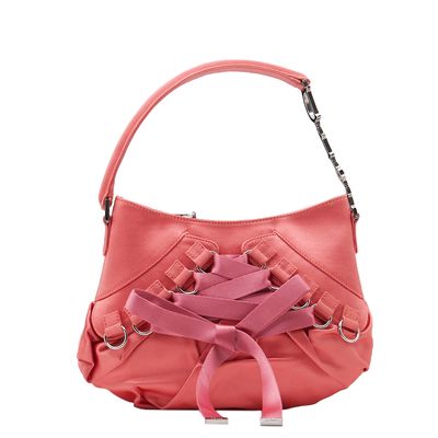 Christian Dior Pink Satin Ballet Evening Bag