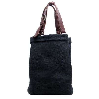 Marni Blue Woven Tote Bag