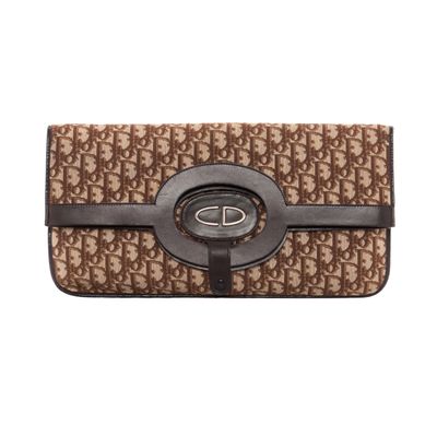 Christian Dior Fold Over Envelope Clutch
