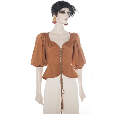 Yves Saint Laurent 'Rive Gauche' Korset Top