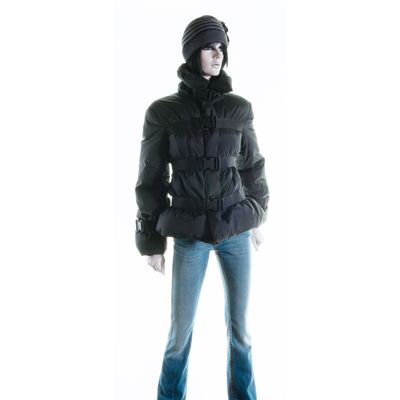 Jean Paul Gaultier Runway A/W 2003 Iconic  Bondage Goose Down Puffer Jacket