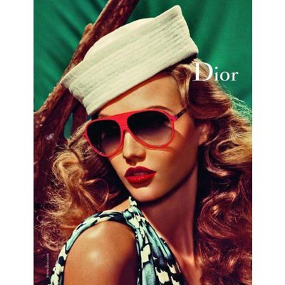 Christian Dior White Cotton Sailors Hat