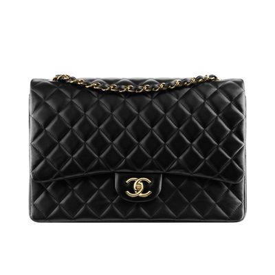 Chanel Classic Single GHW Flap Bag - Maxi