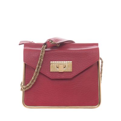 Chloé Red 'Sally' Shoulder Bag