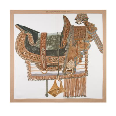 Hermès Carré 'Selle d'Apparat Marocaine'