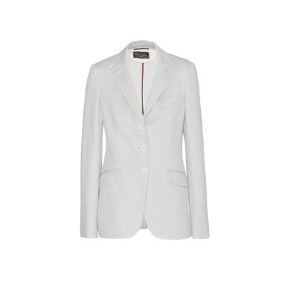 Loro Piana Striped Jersey Blazer