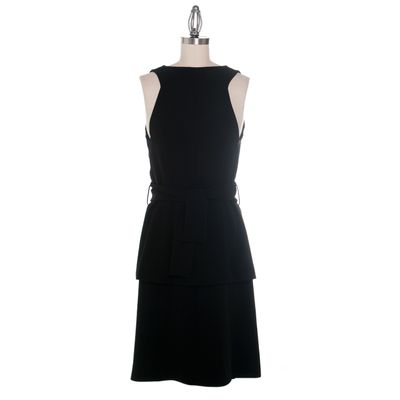 Fendi Black Belted Dress