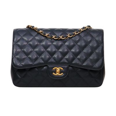 Chanel Classic Caviar Large Shoulder Bag