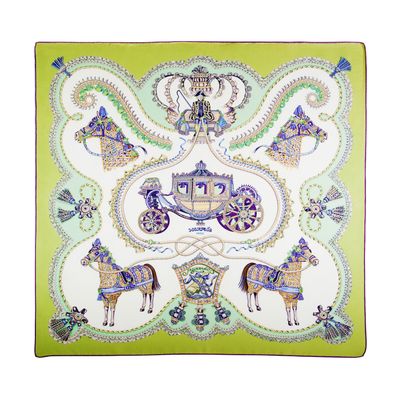 Hermès Carré 90 'Paperoles'