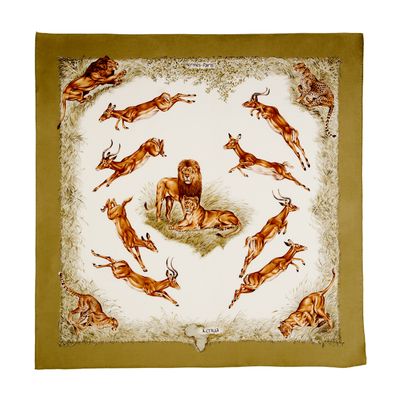 Hermès Carré 90 'Kenya'