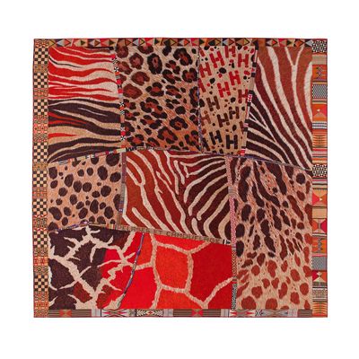 Hermès Carré 90 'Pelages et Camouflage', Aline Honoré