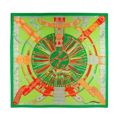 Hermès Carré 90 'Ceintures et Liens'