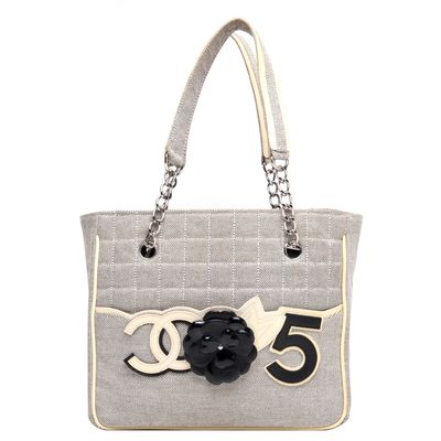 Chanel Camellia No 5 Tote Bag