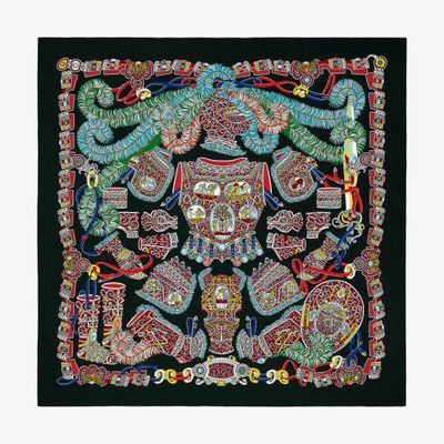 Hermes Carre Sous l'Egide de Mars