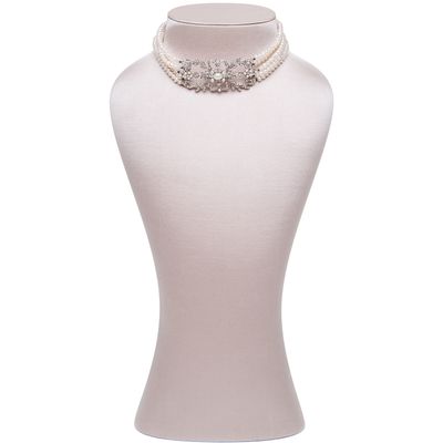Siman Tu Five Strand Freshwater Pearl Choker