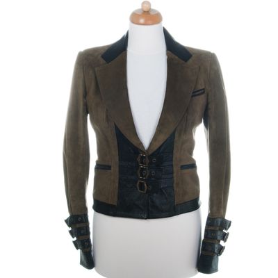 Christian Dior Suede Leather Blazer