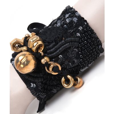 Dries van Noten Embroidered Cuff Bracelet