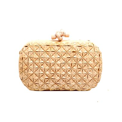 AW 2007 Bottega Veneta Runway Origami Knot Clutch - Limited Edition