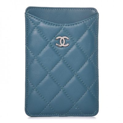 Chanel Silver iPhone 5/5S Case Holder