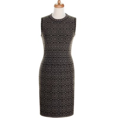 Alaïa Geometric Print Sleeveless Dress