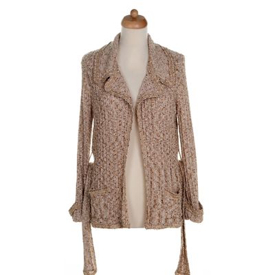 Chanel Gebreid Vest met Riem 06P