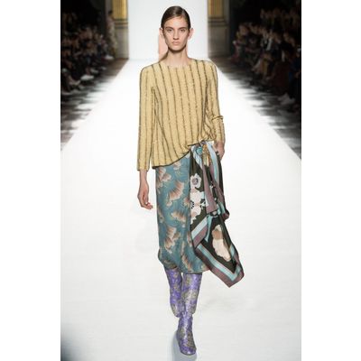 SS 2018 Dries Van Noten Runway Silk Scarf Belt