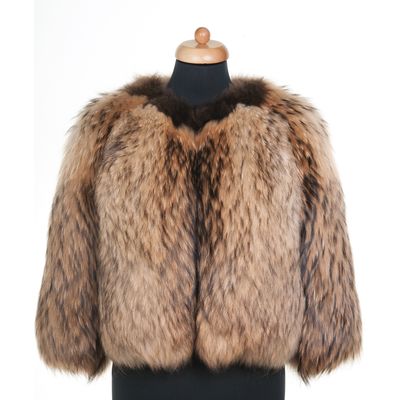 FW 2008 Dries van Noten Runway Raccoon Fur Jacket