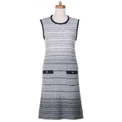 Chanel Sleeveless Knit Casual Dress 12P