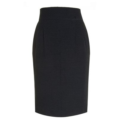 Chanel Black Pencil Skirt 07P