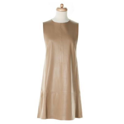 Balenciaga Nude Leather Dress
