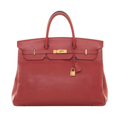 Hermès Birkin Rouge d'Ardennes Togo 40 GHW