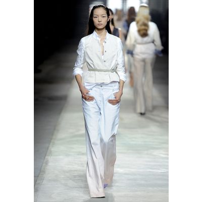SS2011 Dries van Noten Runway Belted Jacket