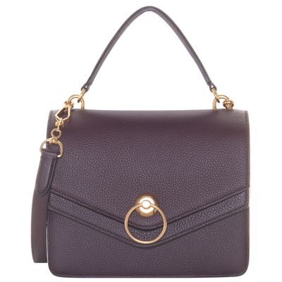 Mulberry Harlow Satchel Oxblood Small Classic Grain