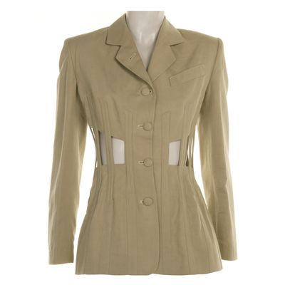 SS1989 Jean Paul Gaultier Cut-out Corset or Cage Jacket